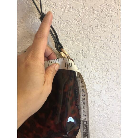 Zara Tortoiseshell Crossbody Bag with Gold Chain - Picture 9 of 11